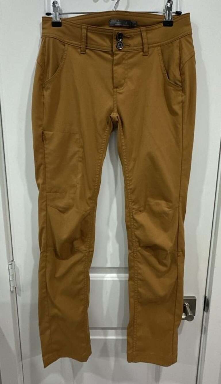 prAna Halle Straight Pant Size 2 Brown Hiking Outdoor